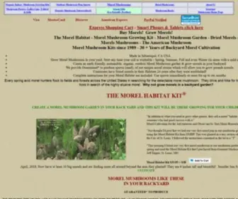 Buymorels.com(Buy Morel Mushrooms) Screenshot