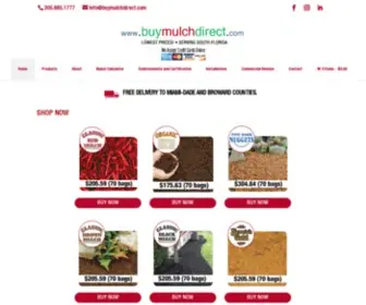 Buymulchdirect.com(Buy Mulch Direct) Screenshot