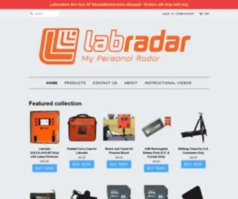 Buymylabradar.com(LLC Exclusive Distributor of Labradar) Screenshot