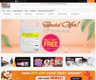 Buynailsdirect.com(Wholesale Nail Supplies) Screenshot