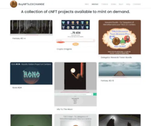 Buynfts.exchange(Buynfts exchange) Screenshot