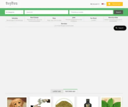 Buynow-US.com(Free Online Classifieds Ads) Screenshot