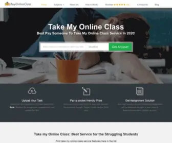 Buyonlineclass.com(Take My Online Class) Screenshot