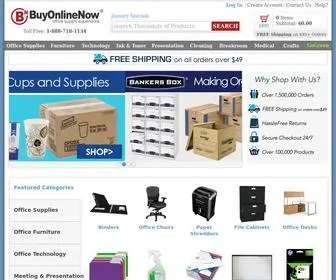 Buyonlinenow.com(Office Supplies) Screenshot