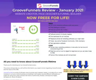 Buyorskip.com(GrooveFunnels Honest Review) Screenshot