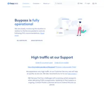 Buypass.com Screenshot