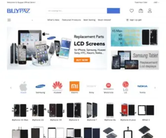 Buypaz.com(Wholesale Mobile Phone Repair Parts and Accessories) Screenshot