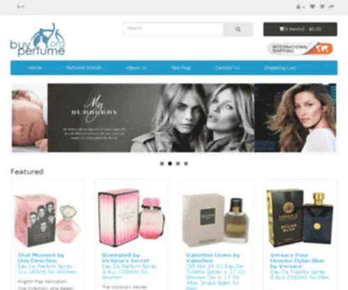 Buyperfume.org(Perfumes & Fragrances Sales Outlet) Screenshot