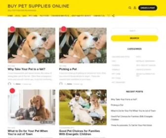 Buypet.net(Buy Pet Food and Accessories) Screenshot