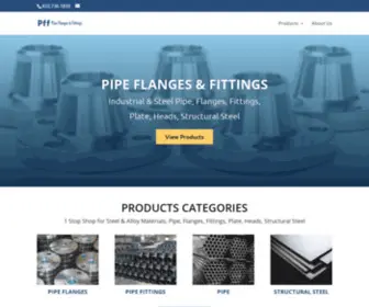 Buypipeflanges.com(Buy Industrial Pipe Flanges) Screenshot