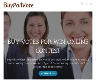 Buypollvote.com(Buy Online Votes Best Vote Provider to Buy Votes For win any contest vote) Screenshot