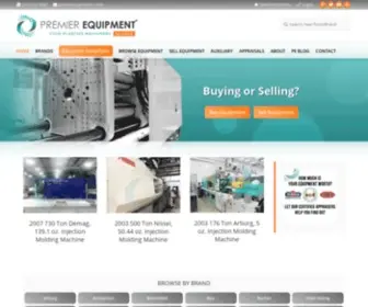 Buypremier.com(Used Injection Molding Machines for Sale) Screenshot