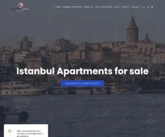 Buypropertyistanbul.com(Property in istanbul) Screenshot