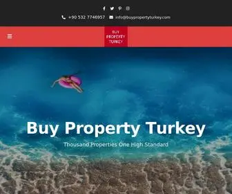 Buypropertyturkey.com(Buy property in Turkey) Screenshot