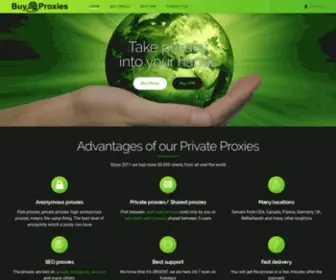 Buyproxies.org(Private Proxies) Screenshot
