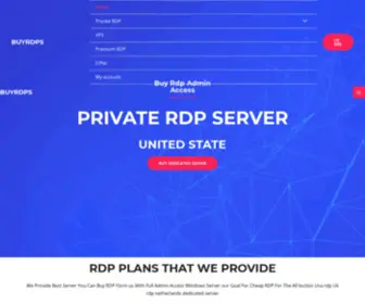 Buyrdps.com(Buy RDP Online) Screenshot