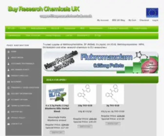 Buyresearchchemicals.co.uk(The EU's Most Trusted RC Store) Screenshot