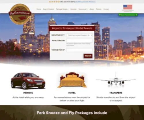 Buyreservations.com(Airport Hotels With Free Parking & Transfers) Screenshot
