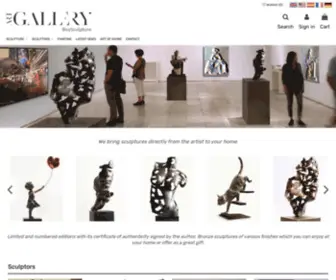 Buysculpture.com(Online Art Gallery of Limited Editions Bronze Sculptures by various artists) Screenshot