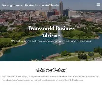 Buysellbusinessomaha.com(Transworld Business Advisors Omaha) Screenshot