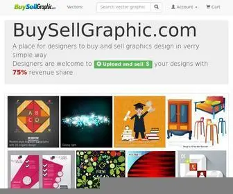 Buysellgraphic.com(For designer buy and sell your design work) Screenshot