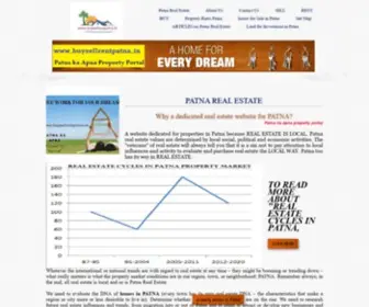 Buysellrentpatna.in(Patna Real Estate) Screenshot