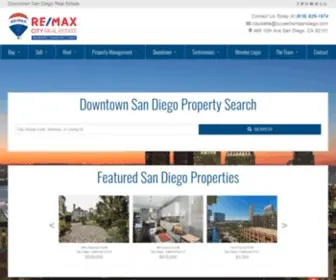 Buysellrentsandiego.com(RE/MAX City Real Estate) Screenshot