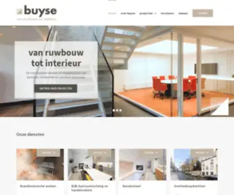 Buyseprojects.be(Buyse Projects te Lokeren) Screenshot