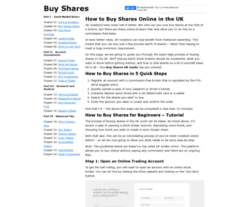 Buyshares.org(Buyshares) Screenshot