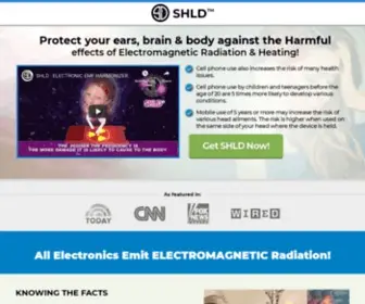 Buyshld.com(ELECTRONIC EMF HARMONIZER AND HEAT REDUCER) Screenshot