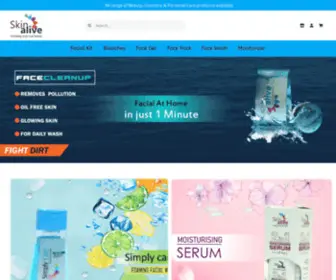 Buyskinalive.com(Skin Alive) Screenshot