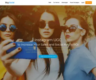 Buysoci.al(Buy Social) Screenshot