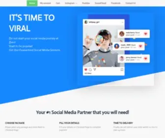 Buysocialpack.com(Buy Social Pack) Screenshot