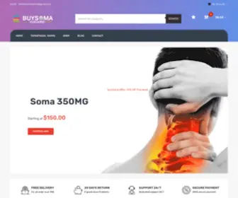 Buysomaonline350.com(Soma (Carisoprodol) Online Tablets) Screenshot