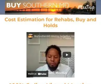 Buysouthernmd.com(Buy Southern MD) Screenshot