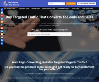 Buytargetedtrafficthatconverts.com(Buy Targeted Traffic That Converts) Screenshot