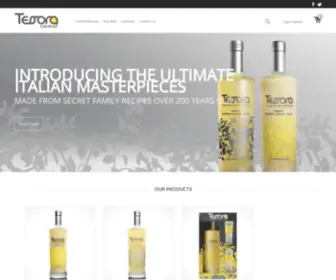 Buytessora.com(Tessora Liqueur) Screenshot