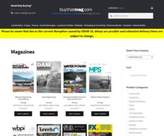 Buythatmag.com(Buy That Mag buythatmag buy business magazines online) Screenshot