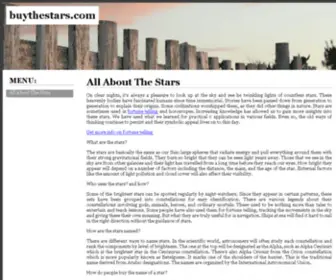 Buythestars.com(Call) Screenshot