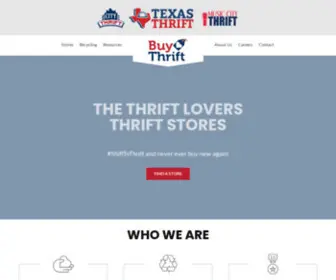 Buythrift.com(Texas Thrift & City Thrift) Screenshot