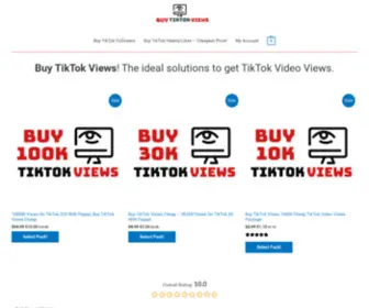 Buytiktokviews.shop(Buytiktokviews shop) Screenshot