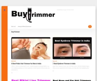 Buytrimmer.in(BuyTrimmer) Screenshot