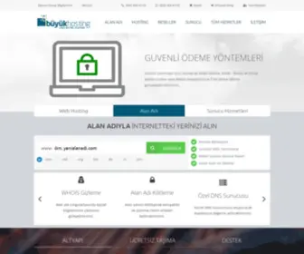 Buyukhosting.com(Web hosting) Screenshot