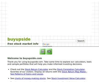 Buyupside.com(Buyupside) Screenshot