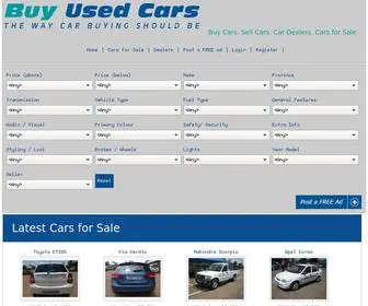 Buyusedcars.co.za(100% Free Car Ads) Screenshot