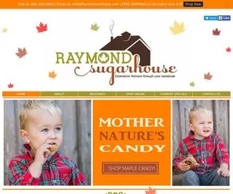 Buyvermontmaple.com(Raymond Sugar House) Screenshot