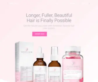 Buyviabrance.com(Hair Growth Serum Healthy Hair Gummies) Screenshot