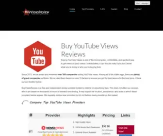 Buyviewsreview.com(Buy YouTube Views Reviews) Screenshot