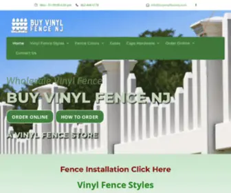 Buyvinylfencenj.com(Buy Vinyl Fence NJ) Screenshot