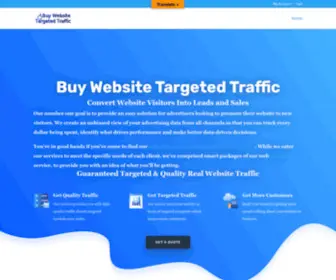 Buywebsitetargetedtraffic.com(Website Targeted Traffic) Screenshot